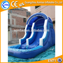China pequena corrediça de água inflável indoor, slide de neve inflável, kids inflável slide
